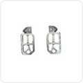 Chrome Footpegs For Emoto