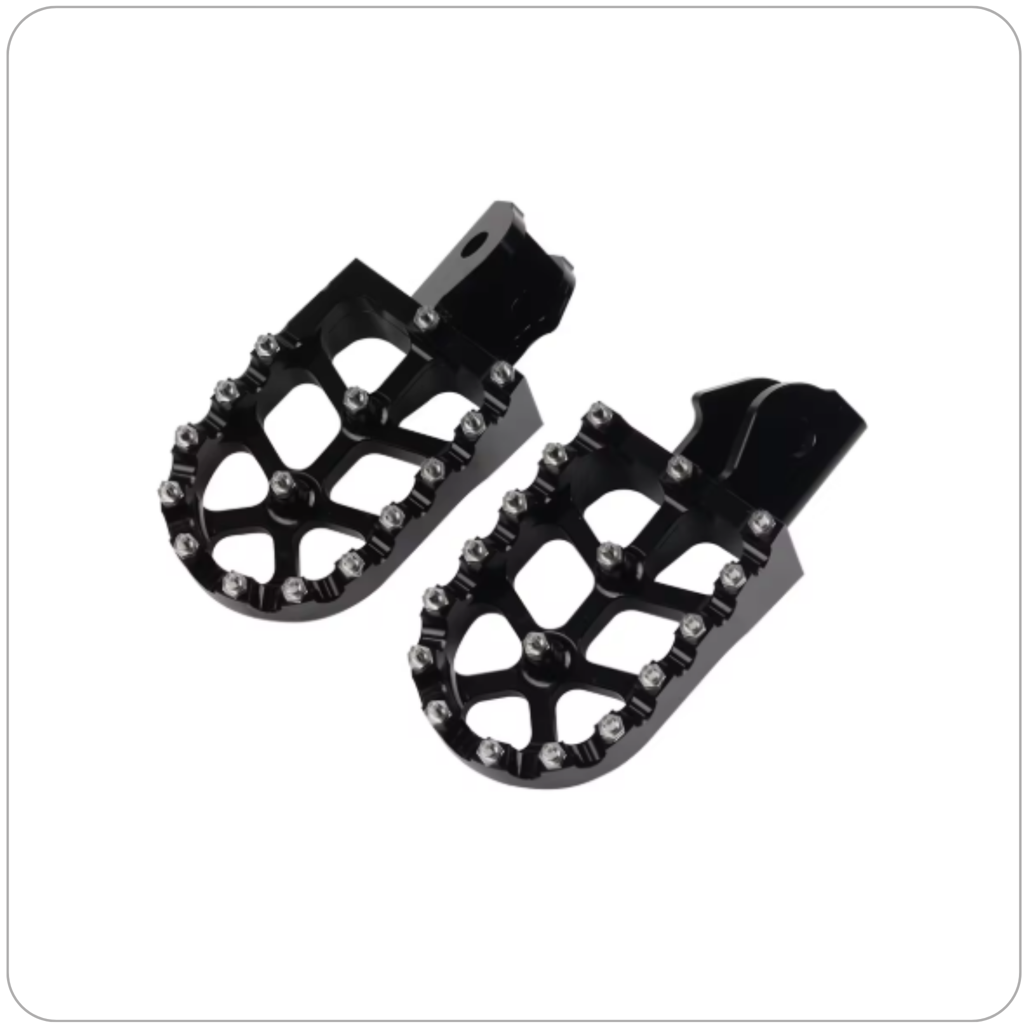 Black Footpegs for Talaria