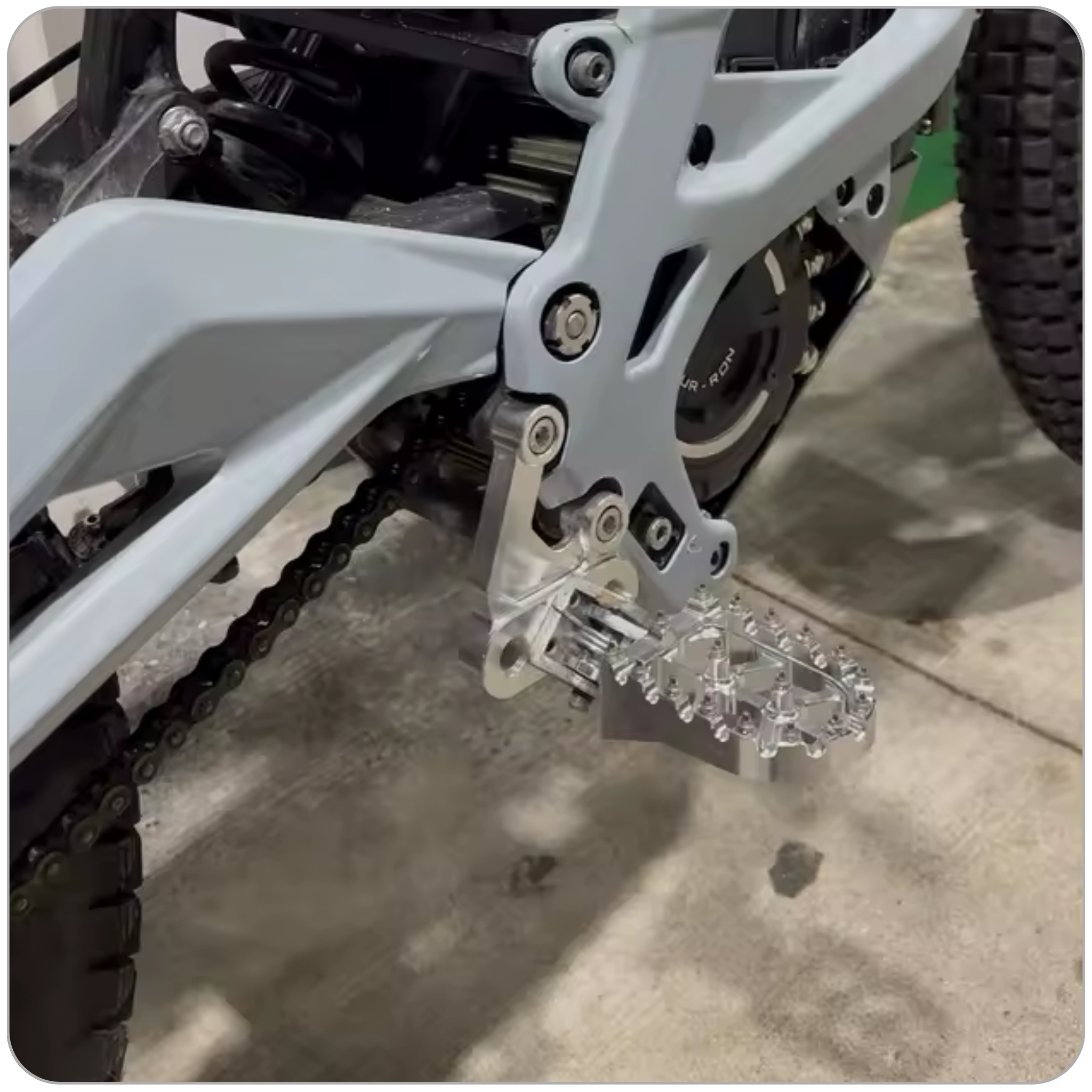 Surron Light Bee X Footpeg Bracket