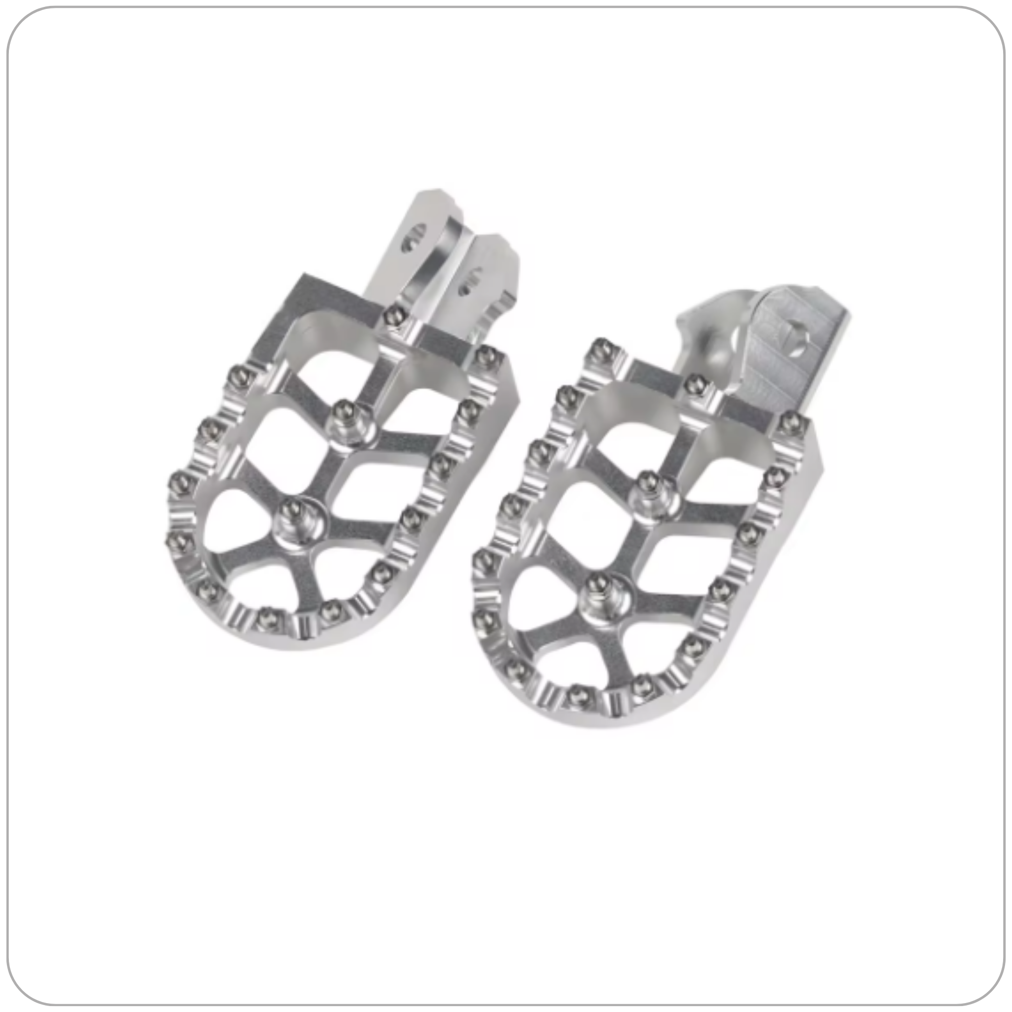 Chrome Footpegs for Talaria