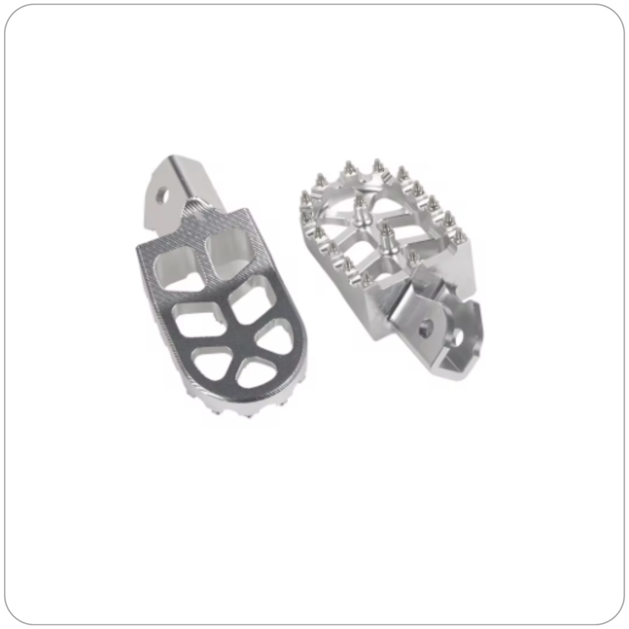 Chrome Footpegs for Talaria